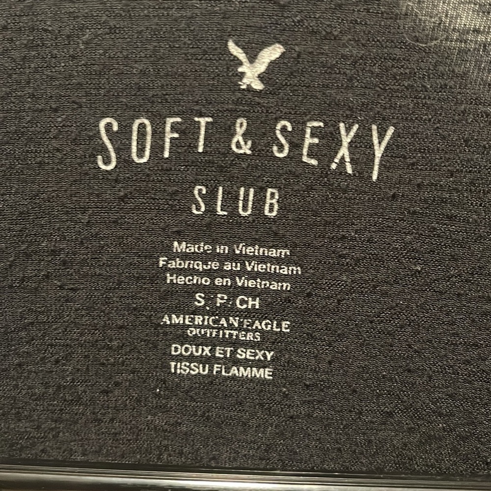 American Eagle Soft & Sexy Slub tee - Picture 2 of 2